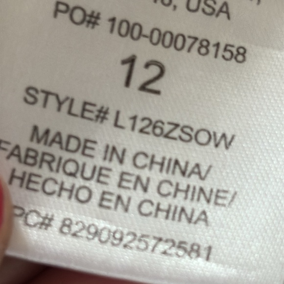 Wit & Wisdom Absolution Jeans High Rise Ankle Skimmer Optic White Denim Size 12 - Picture 14 of 15